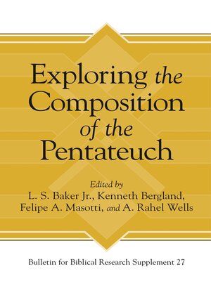 cover image of Exploring the Composition of the Pentateuch